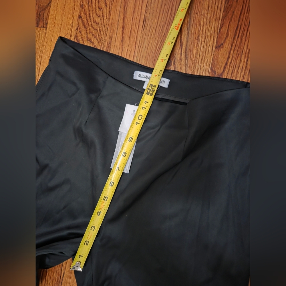 Alexadra Rosati Women's Black Satiny Pants Size 10 NWT - Picture 8 of 10